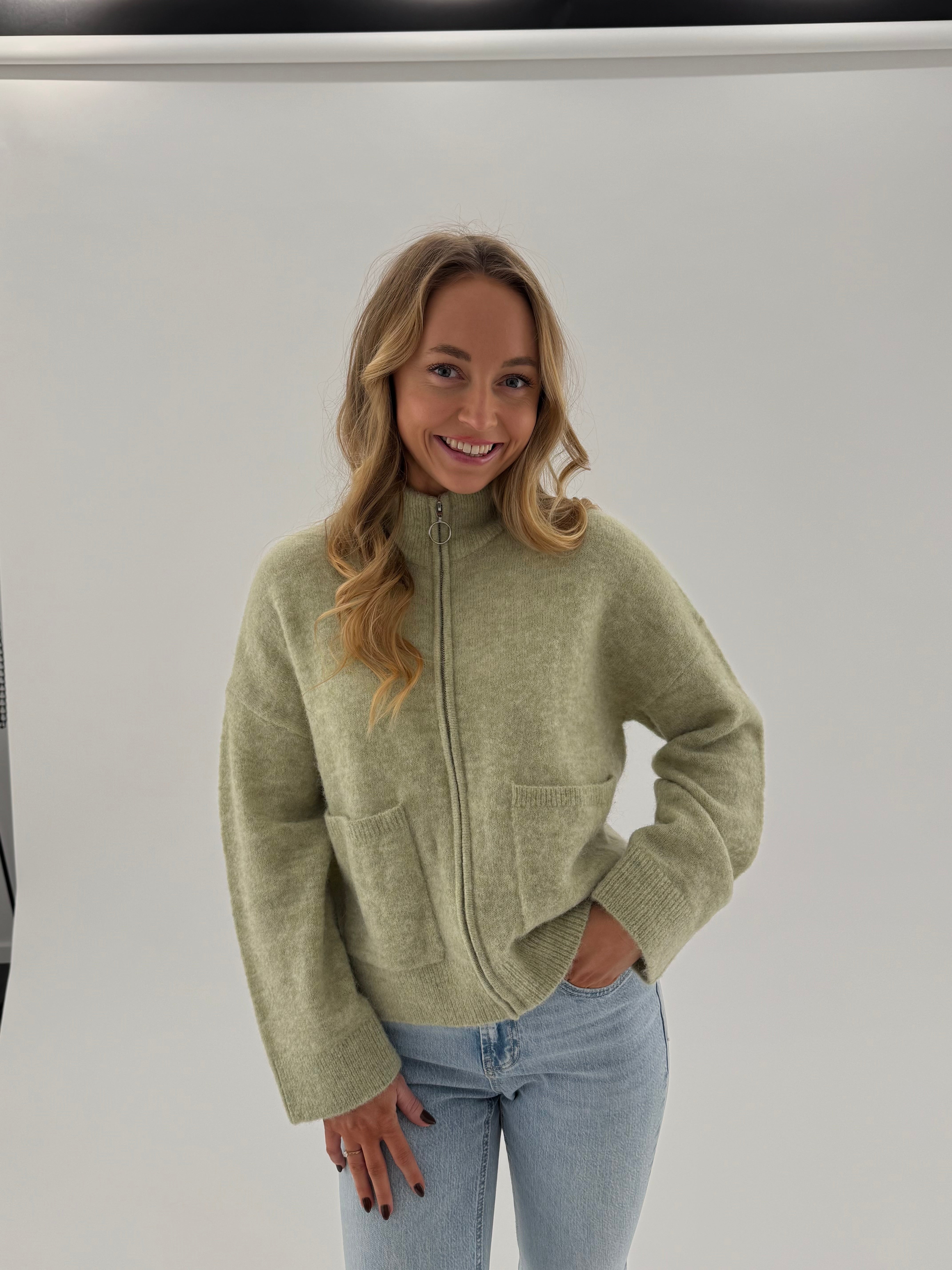 SLWSIA Knit Cardigan - Lint